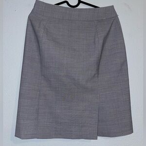 Banana Republic Petite Grey Washable Pencil Skirt